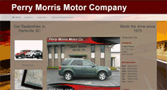 Desktop Screenshot of perrymorrismotors.com